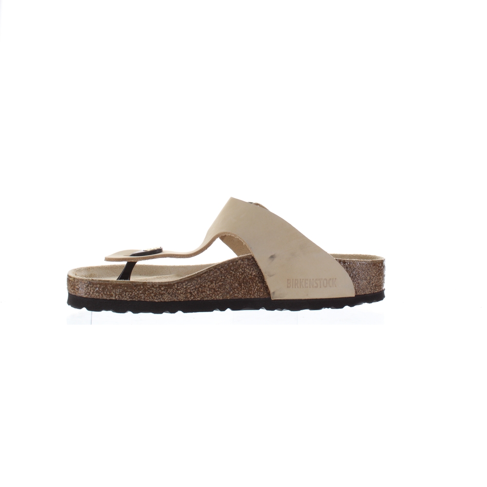 Birkenstock Womens Gizeh Tan T-Strap Sandals EUR 38 Medium (B M) (2777797) - Picture 3 of 4